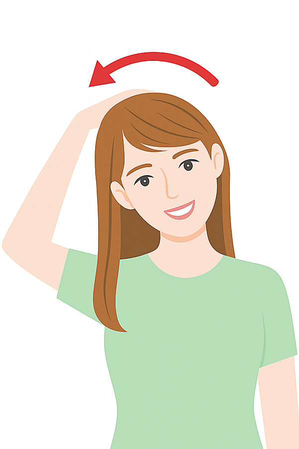 僧帽筋 ストレッチ