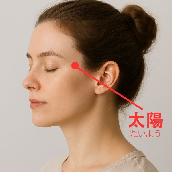 片頭痛 ツボ 太陽